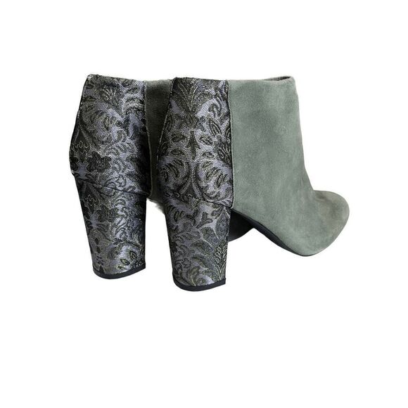 NEW Anthropologie Womens 9 Farylrobin Tiegan Suede Ankle Booties - Picture 12 of 16